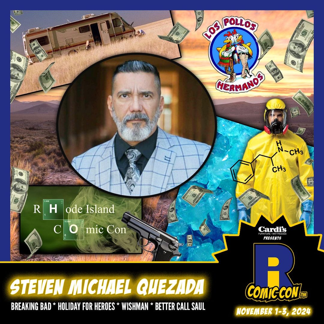 Steven Quezada Official Autograph Mail-In Service - Rhode Island Comic Con 2024