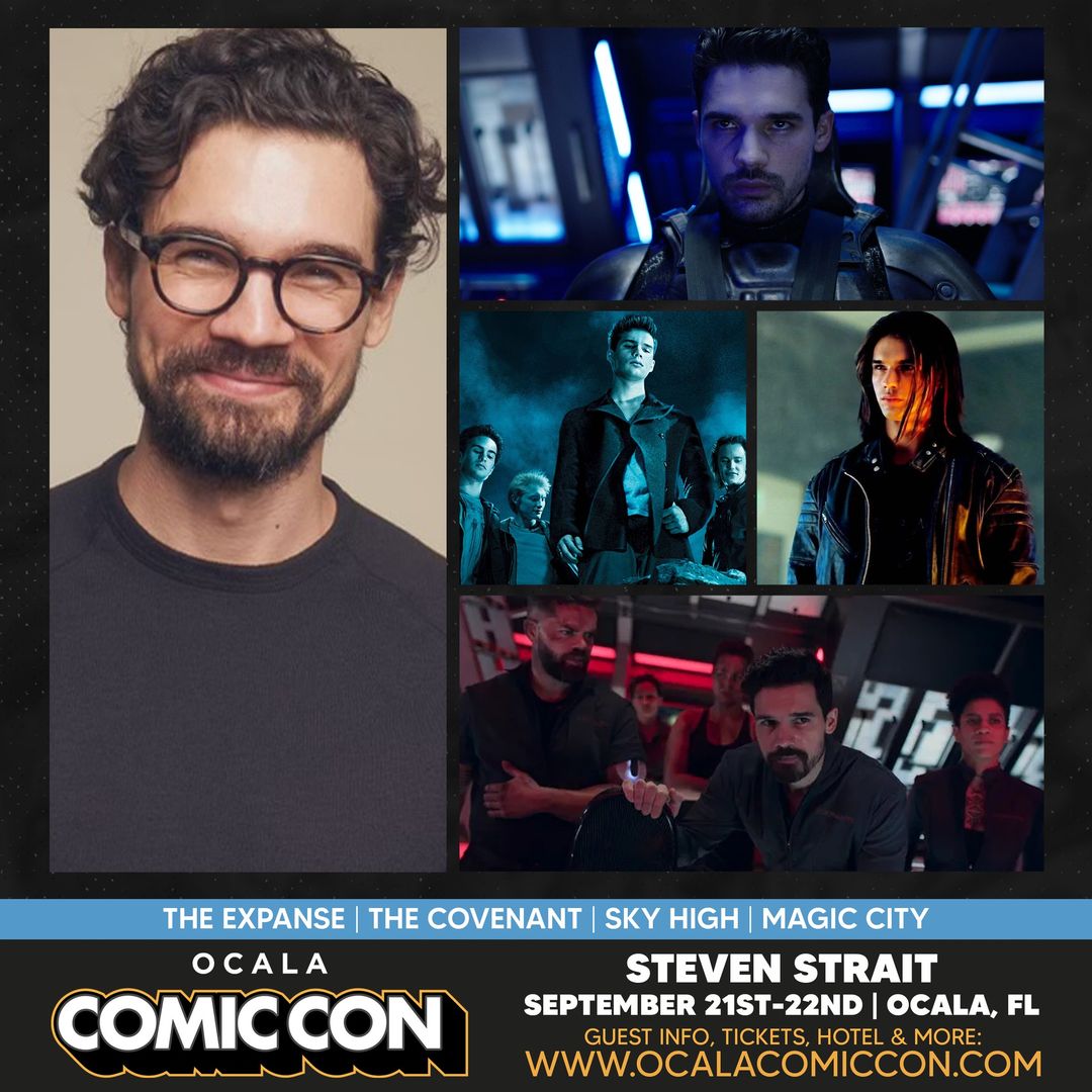 Steven Strait Official Autograph Mail-In Service - Ocala Comic Con 2024