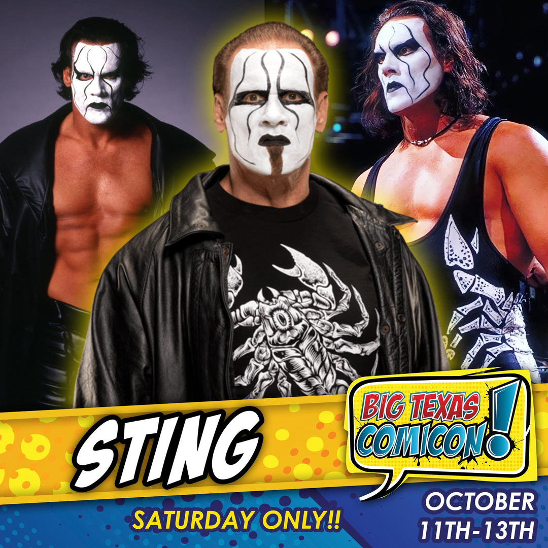 Sting Official Autograph Mail-In Service - Big Texas Comicon 2024