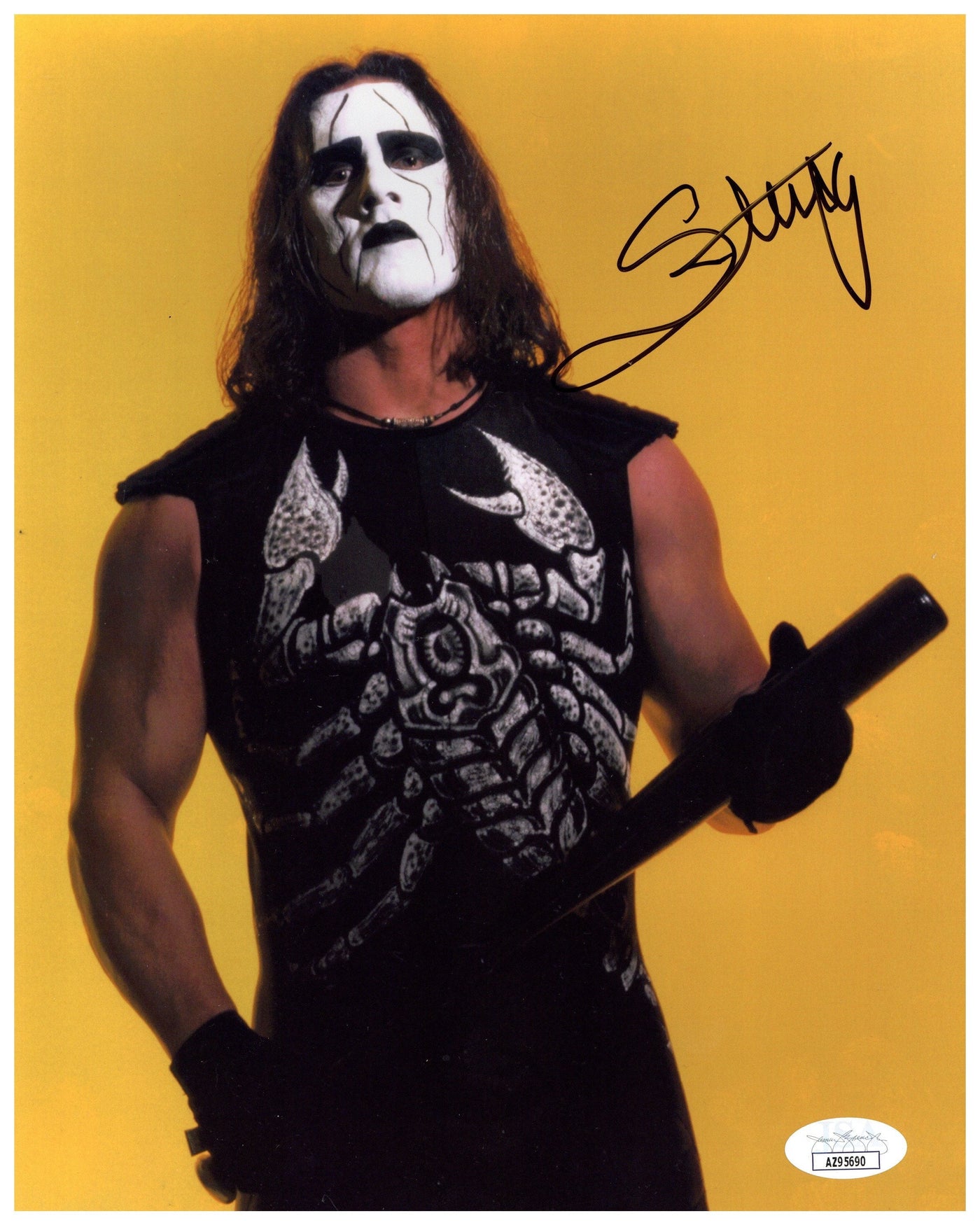 Sting Signed 8x10 Photo WWE WCW Autographed JSA COA