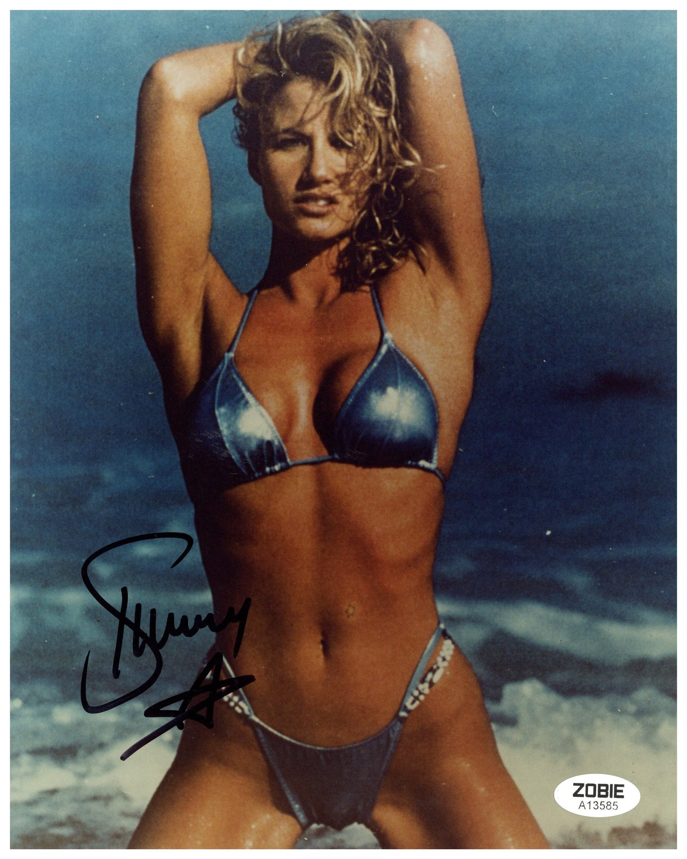 Sunny Signed 8x10 Photo WWF Attitude Era WWE Authentic Autographed Zobie COA
