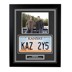 Image of Supernatural Custom Framed 1967 Chevrolet Impala Kansas License Plate Prop Wall Display