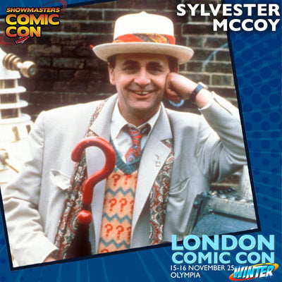 Sylvester McCoy Official Autograph Mail-In Service - London Comic Con Winter 2025
