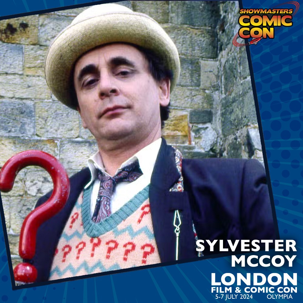 Sylvester McCoy Official Autograph Mail-In Service - London Film & Comic Con 2024
