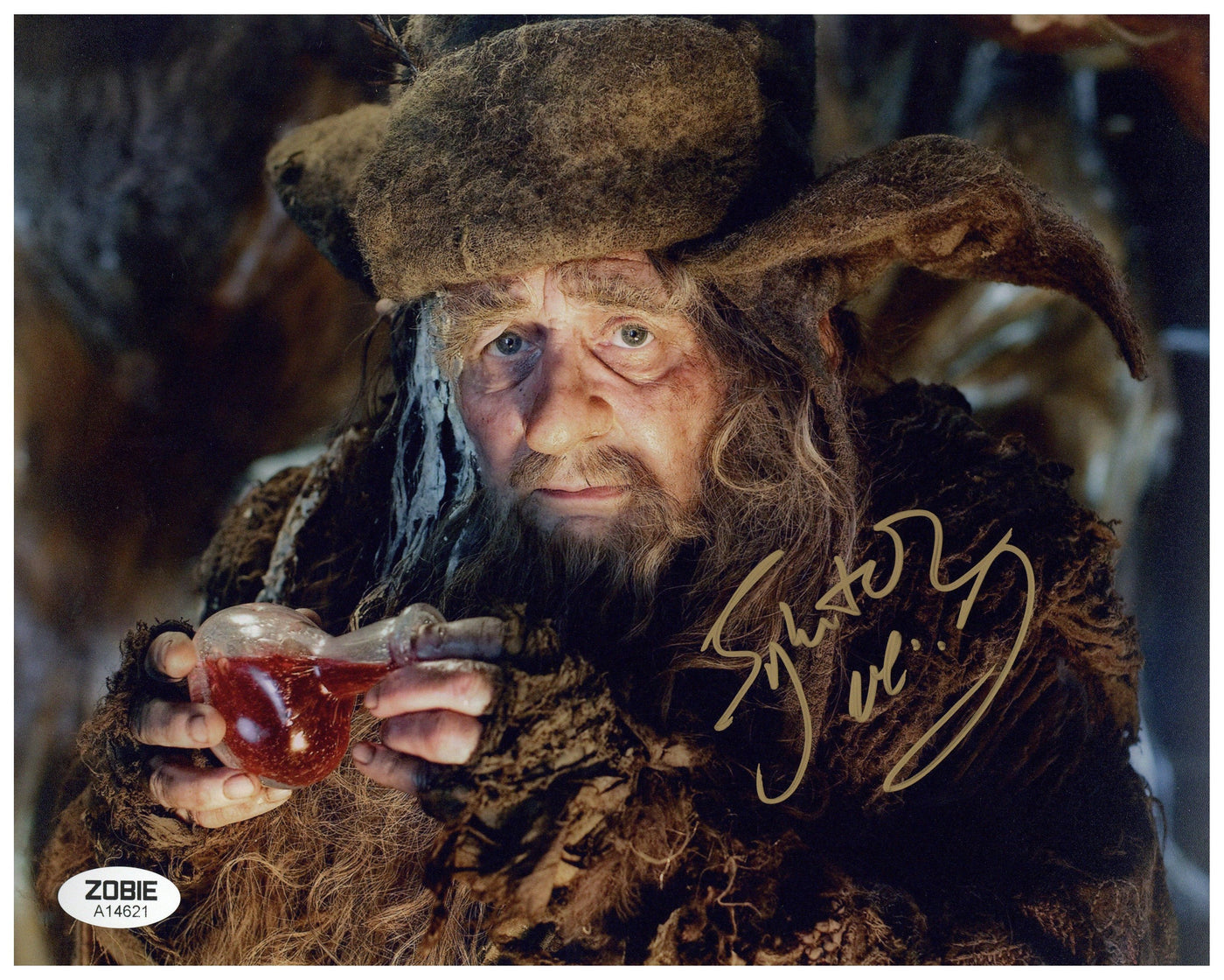 Sylvester McCoy Signed 8x10 Photo The Hobbit Autographed Zobie COA