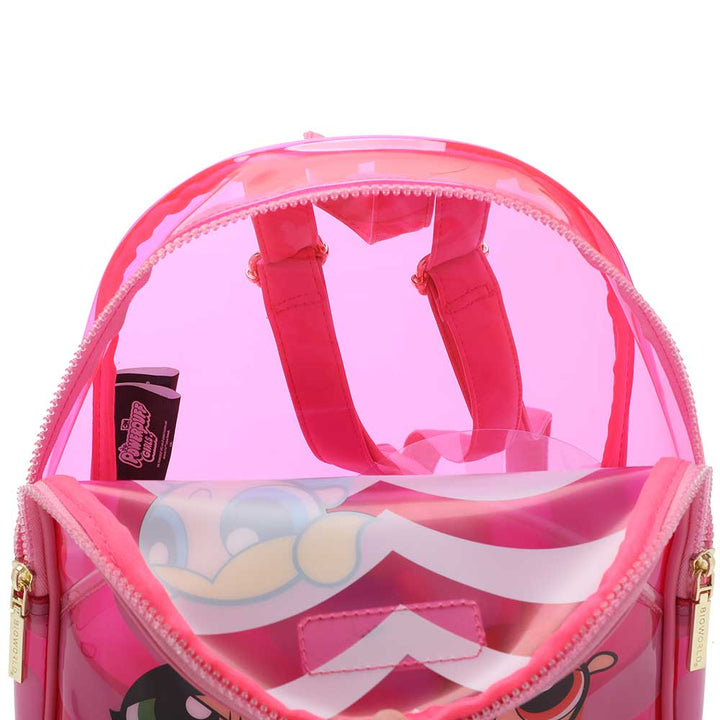 THE POWERPUFF GIRLS CLEAR MINI BACKPACK – Zobie Productions display picture 2