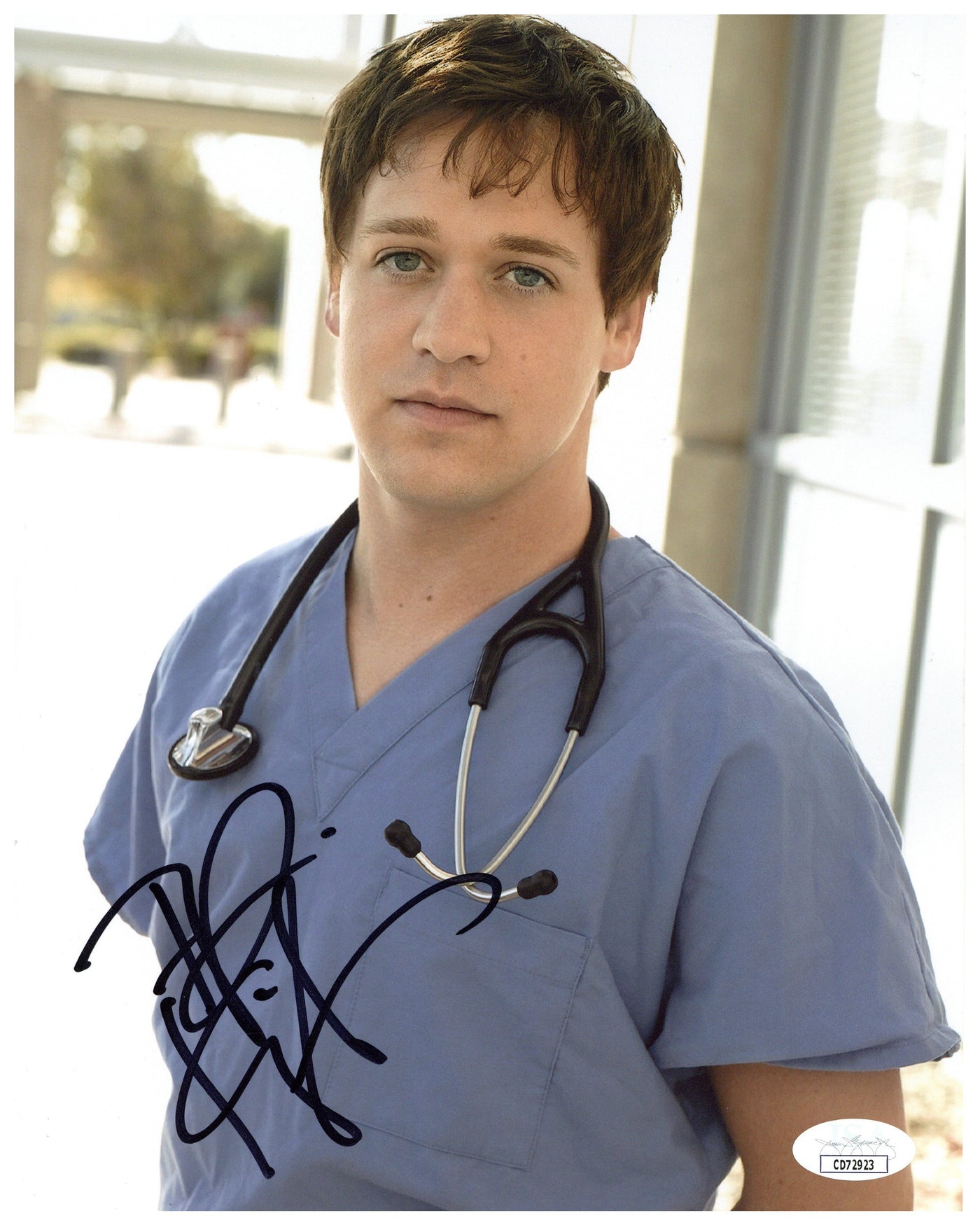 T. R. Knight Signed 8x10 Photo Grey's Anatomy Autographed JSA COA