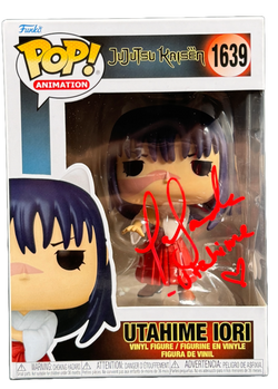Image of Tara Sands Signed Utahime Iori Jujutsu Kaisen Funko Pop Autographed JSA COA