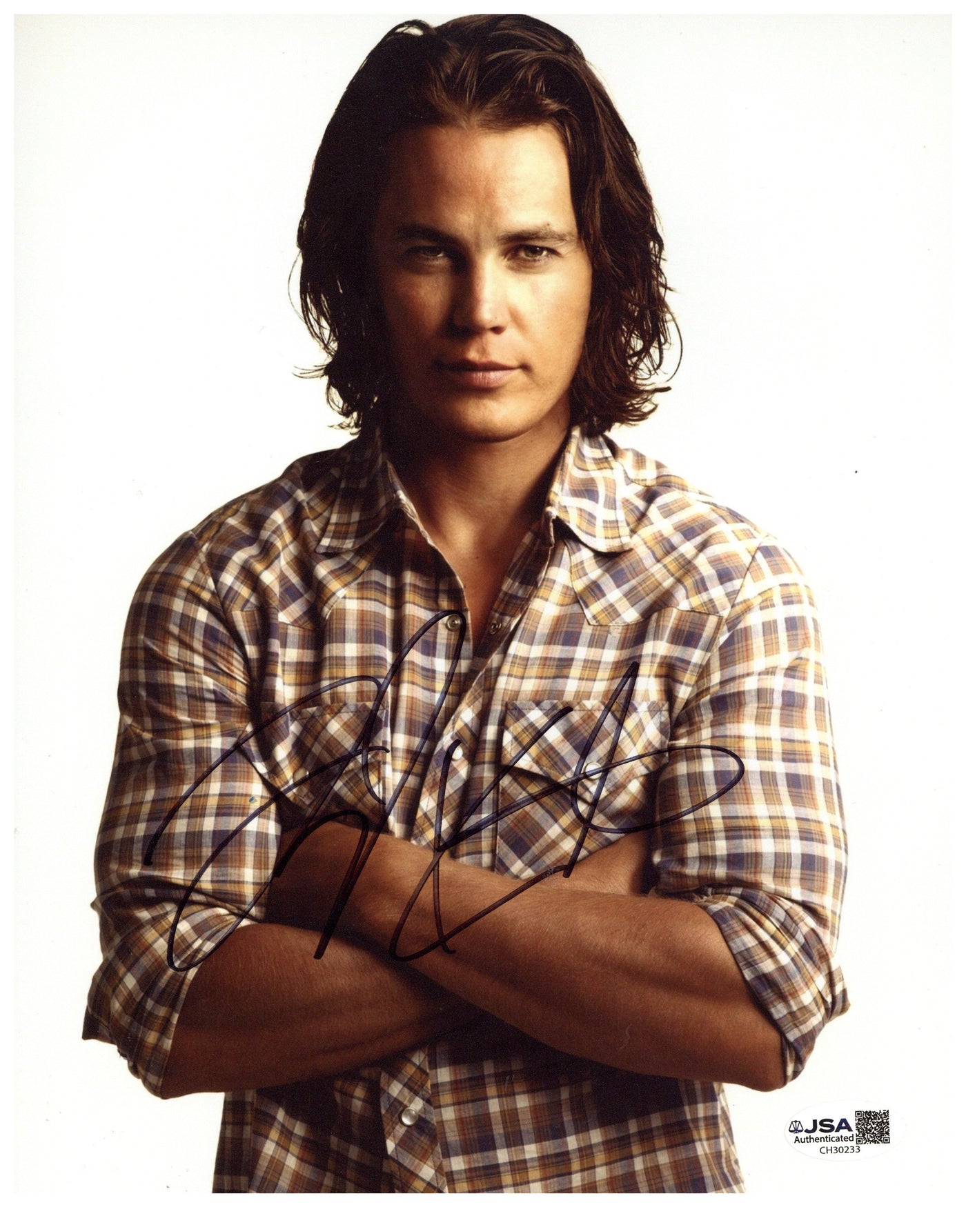 Taylor Kitsch Signed 8x10 Photo Friday Night Lights Autographed JSA COA 3