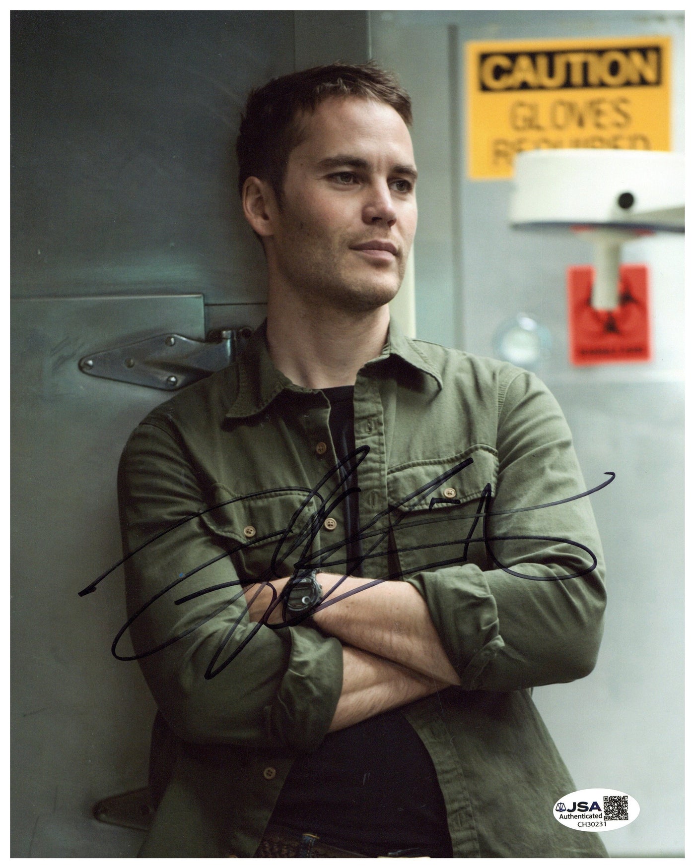 Taylor Kitsch Signed 8x10 Photo True Detective Autographed JSA COA 2