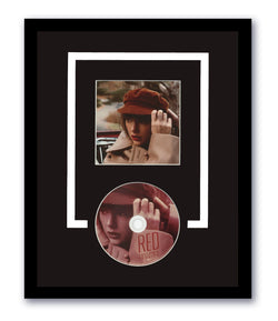 Image of Taylor Swift Custom Framed 11x14 Wall Display Red Wall Decor