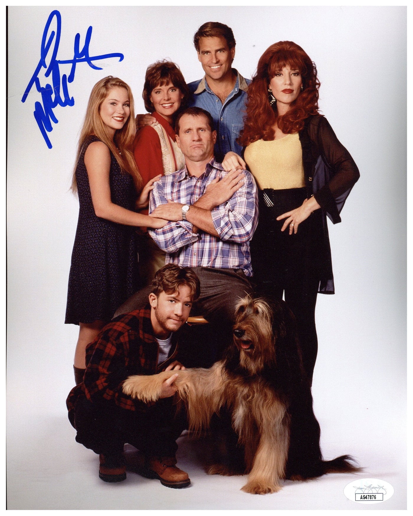 Ted McGinley Signed 8x10 Photo Married with Children Autographed JSA COA 4