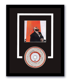 Image of Teddy Swims Signed I’ve Tried Therapy CD 11x14 Custom Framed Autographed ACOA