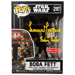 Image of Temuera Morrison Signed Funko POP Star Wars Boba Fett Autographed JSA Target