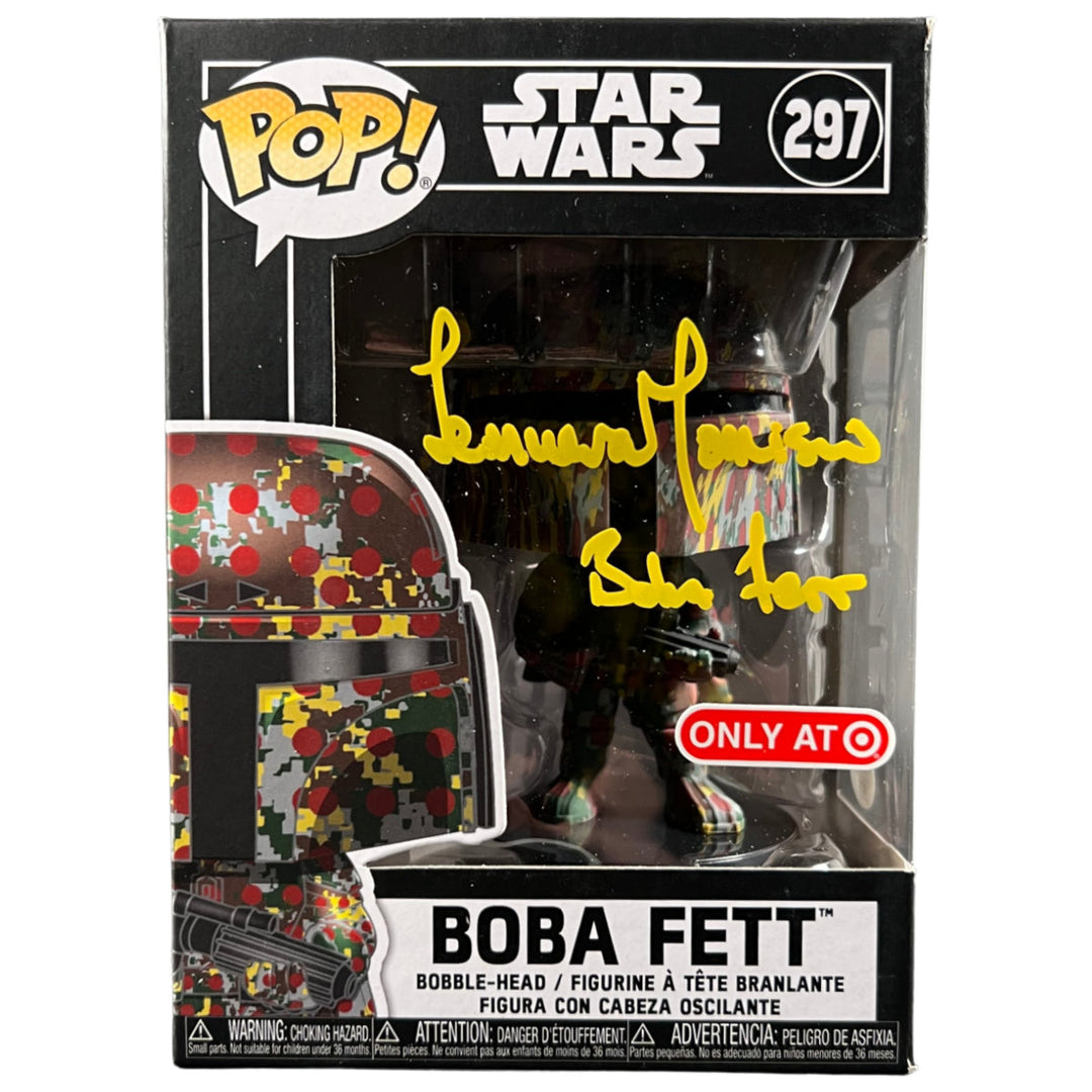 Temura Morrison as Boba Signed online Funko Pop