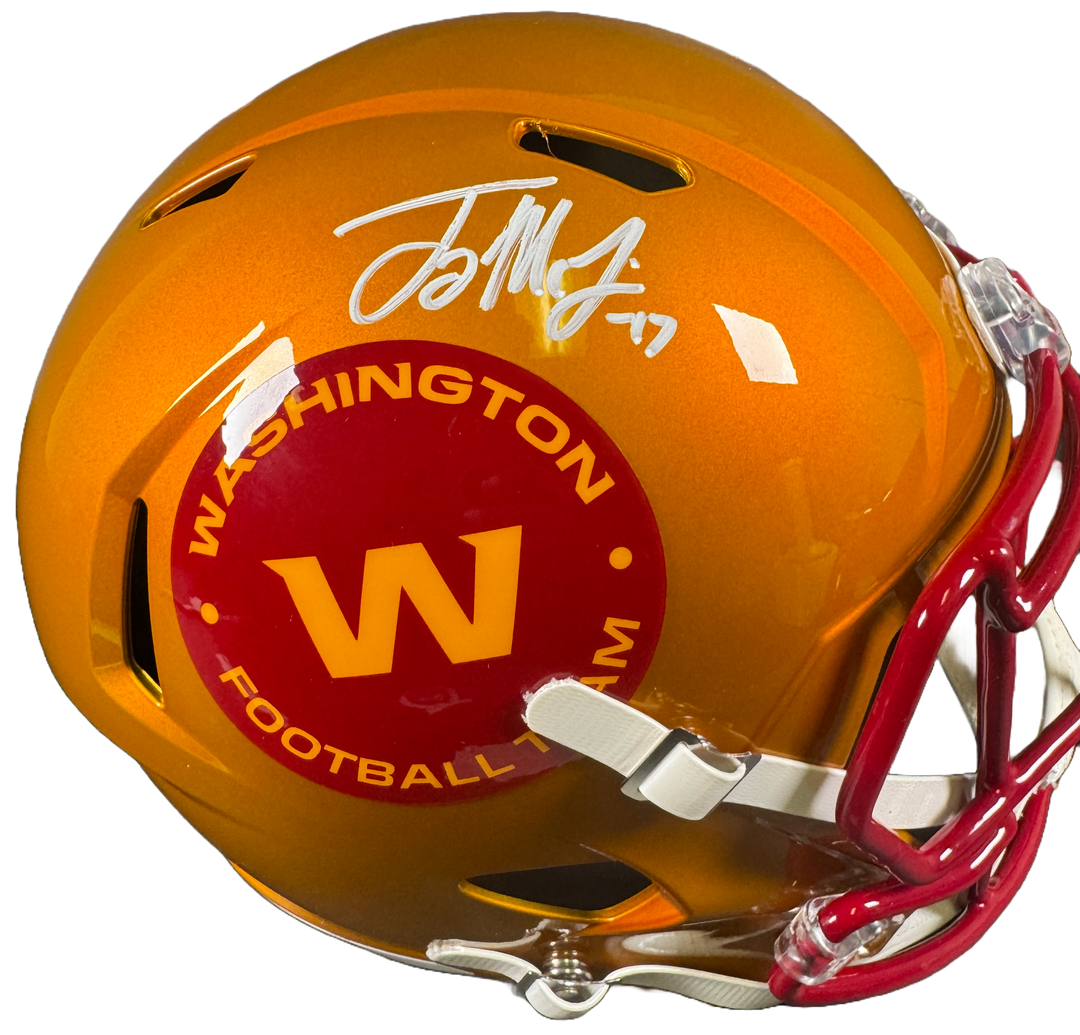 Terry McLaurin Signed Washington Football Team F/S Flash Speed Helmet BAS