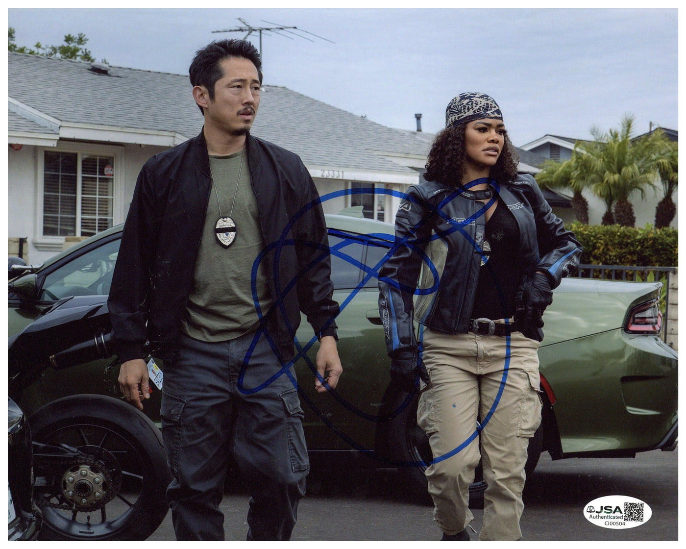 Teyana Taylor Signed 8x10 Photo RIP Autographed JSA COA