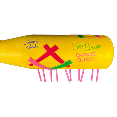 The Chiodo Brothers Killer Klowns From Outer Space Shorty Club Bat Prop Signed JSA COA
