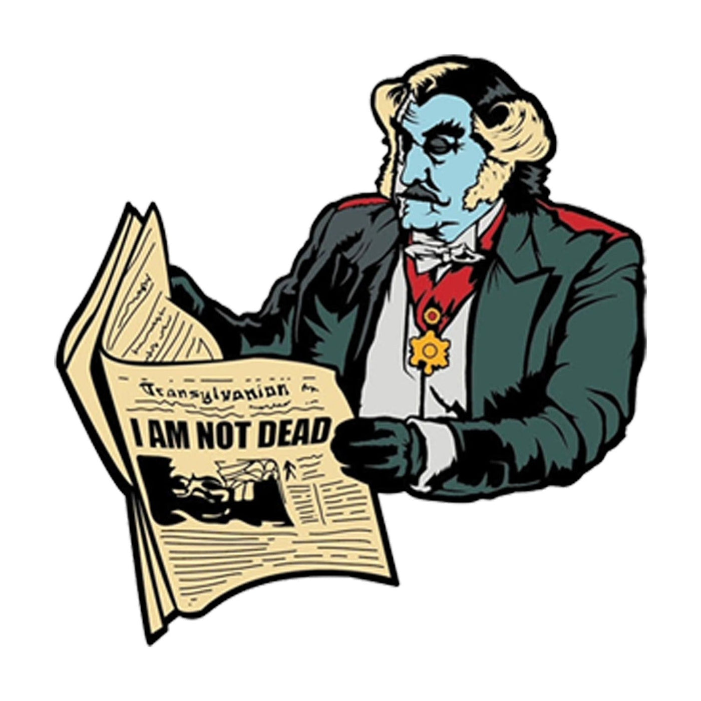 The Munsters "The Count" Enamel Pin - Limited Release