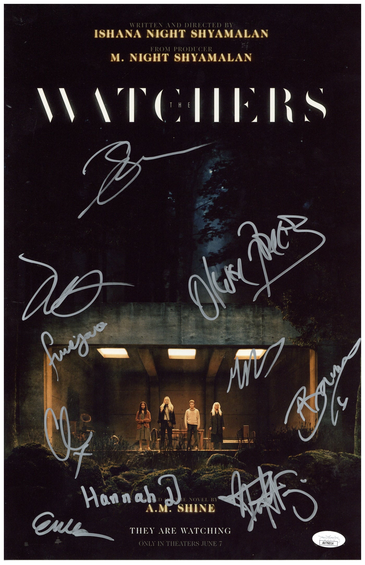 The Watchers Signed 11x17 Photo Cast Autographed JSA COA #2