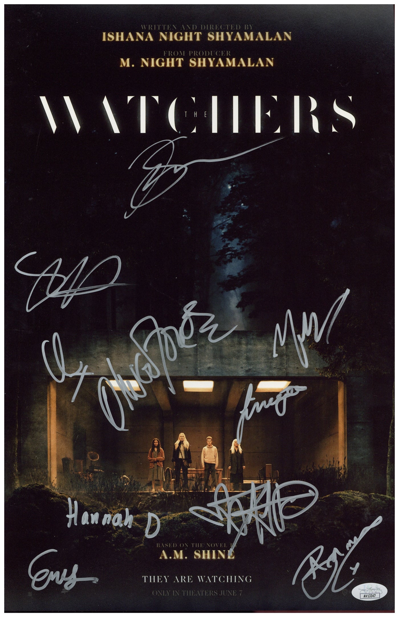 The Watchers Signed 11x17 Photo Cast Autographed JSA COA