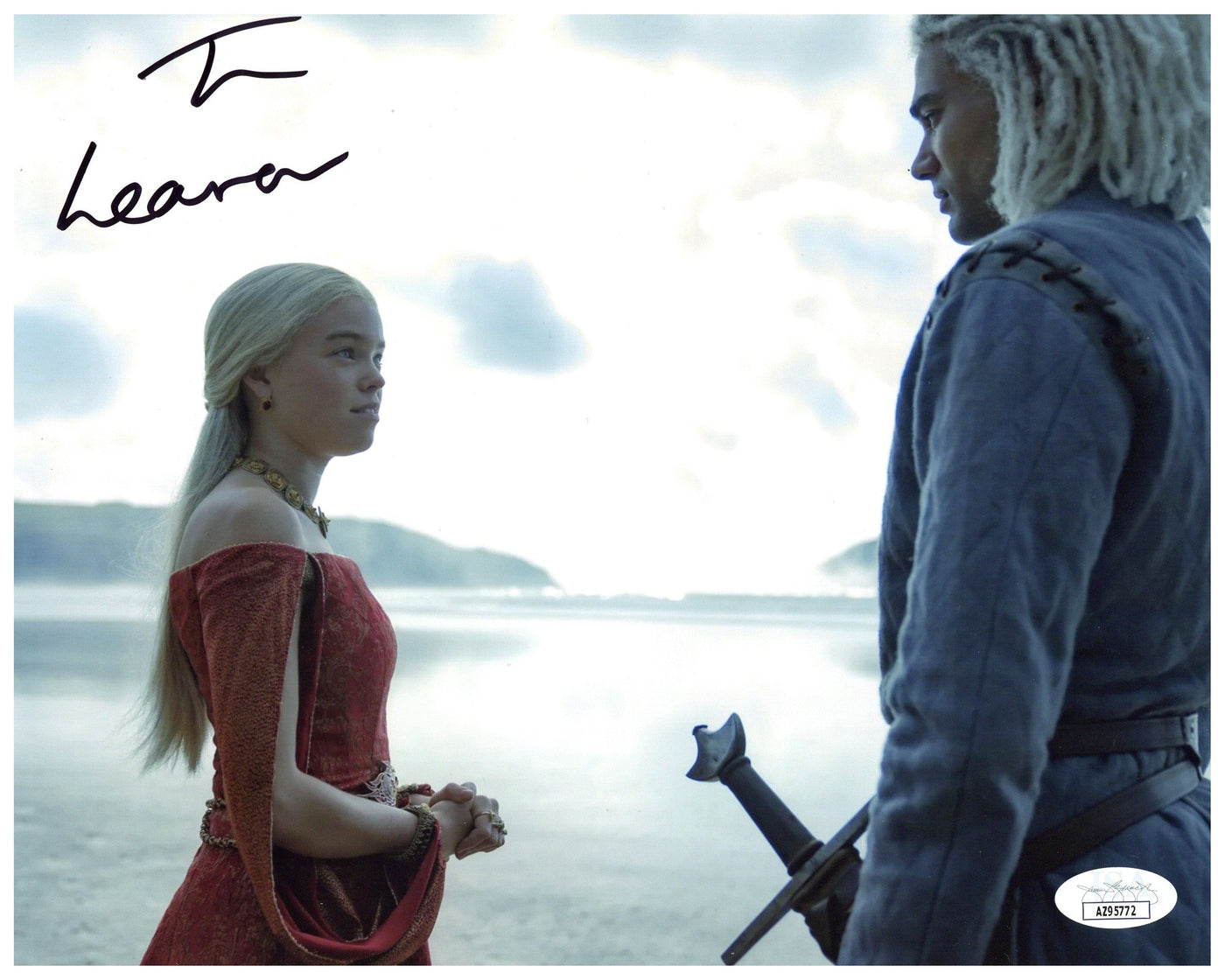 Theo Nate Signed 8x10 Photo House of the Dragon Laenor Autographed JSA COA #1