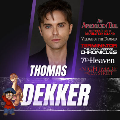 Thomas Dekker Official Autograph Mail-In Service - Albuquerque Comic Con 2026
