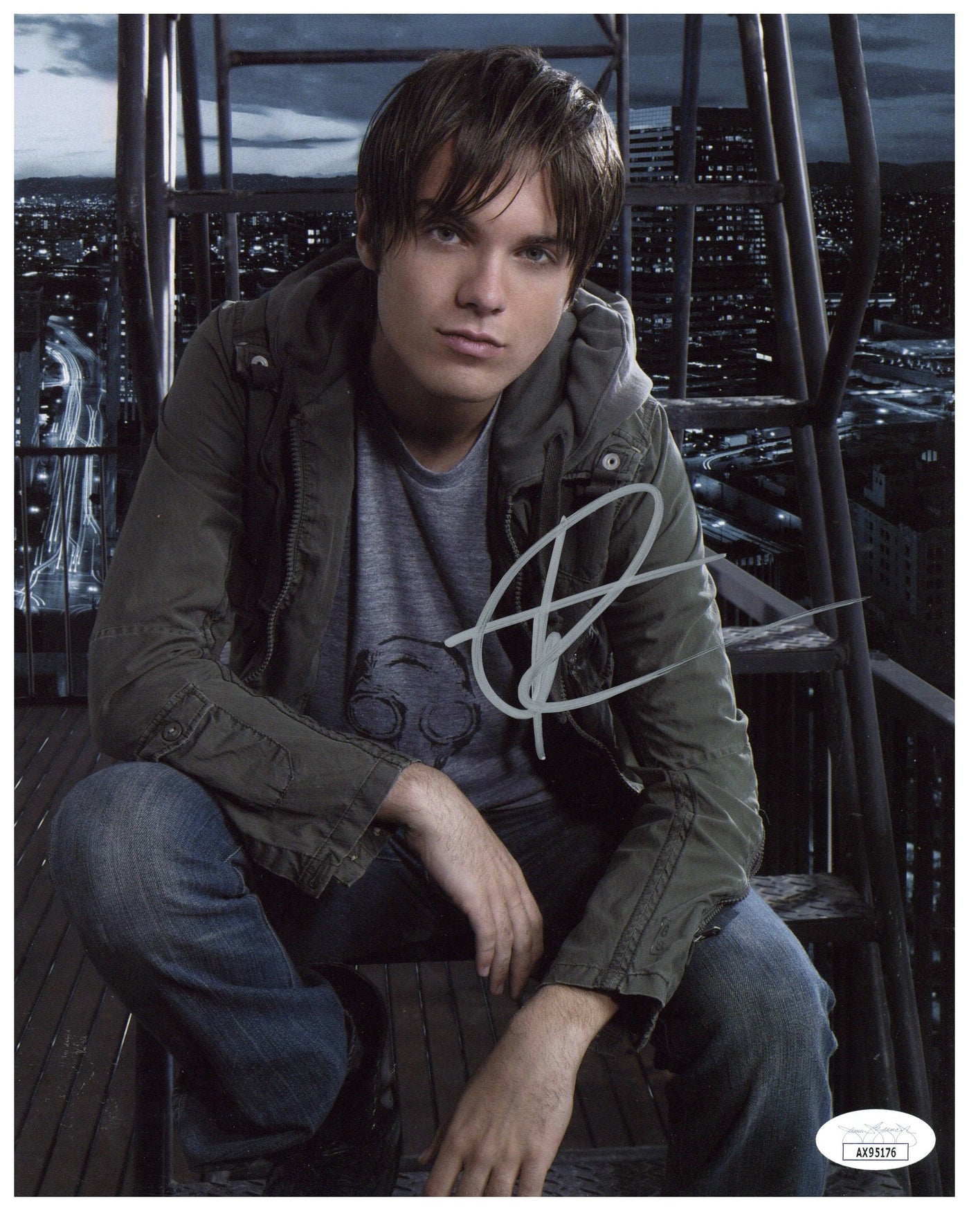 Thomas Dekker Signed 8x10 Photo John Connor Terminator Autographed JSA COA