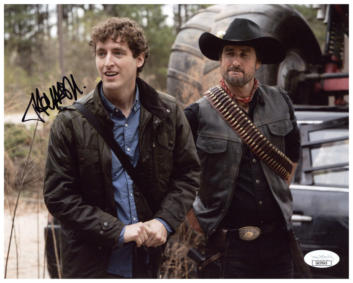 Thomas Middleditch Signed 8x10 Photo Zombieland: Double Tap Autographed JSA COA