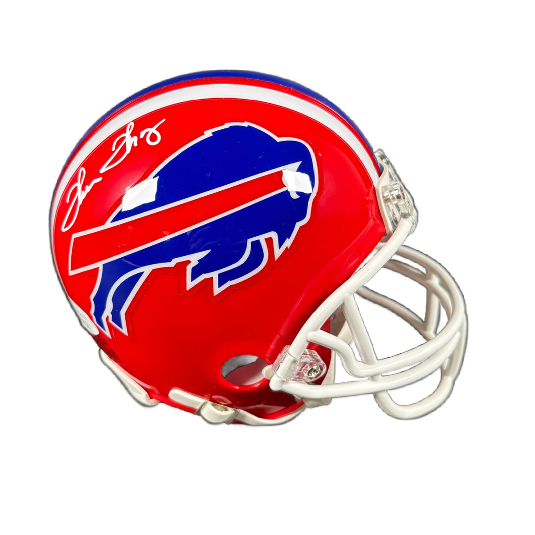 Thurman Thomas Signed Buffalo Bills Mini Helmet Autographed JSA COA