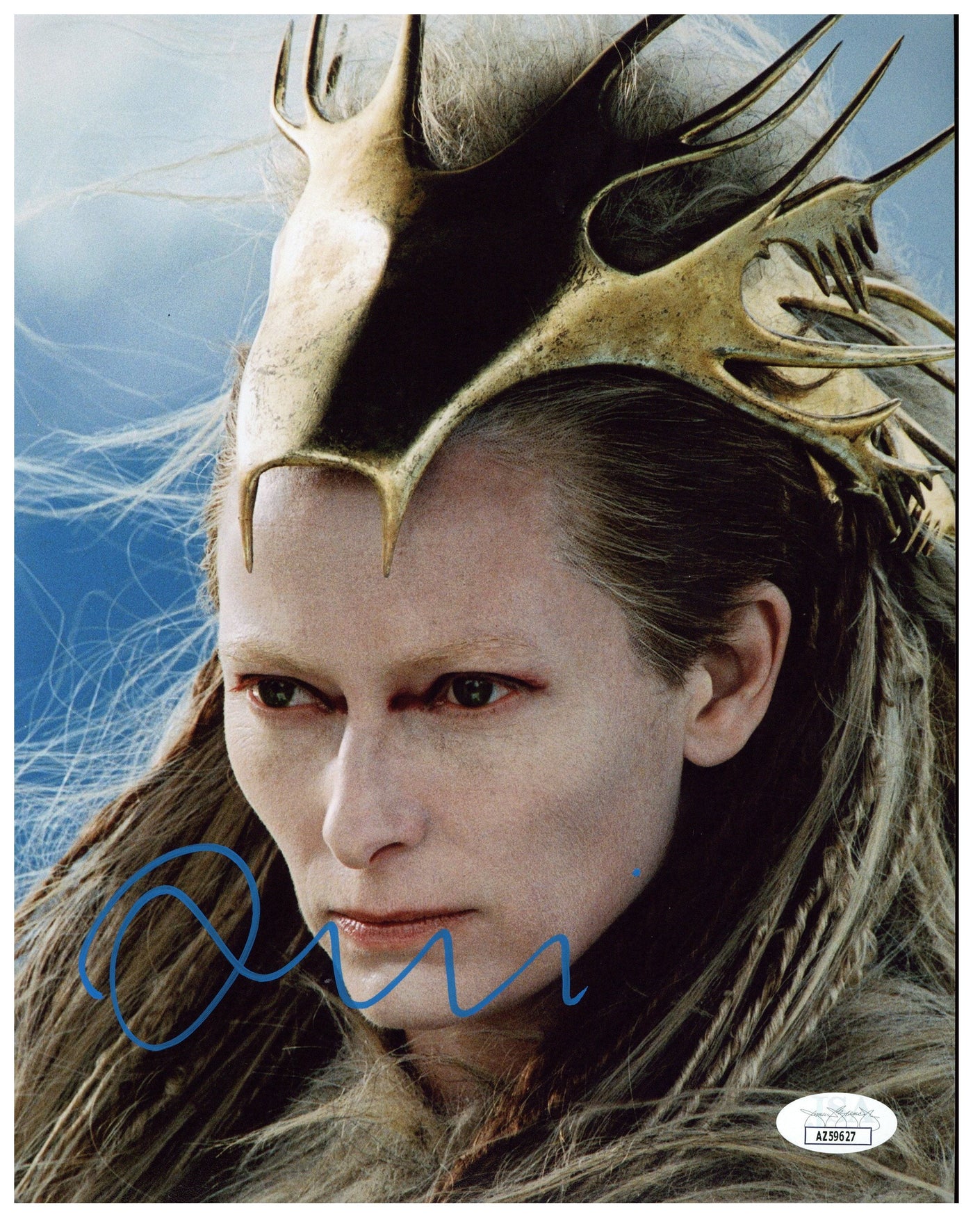 Tilda Swinton Signed 8x10 Photo The Chronicles of Narnia Autographed JSA COA 3