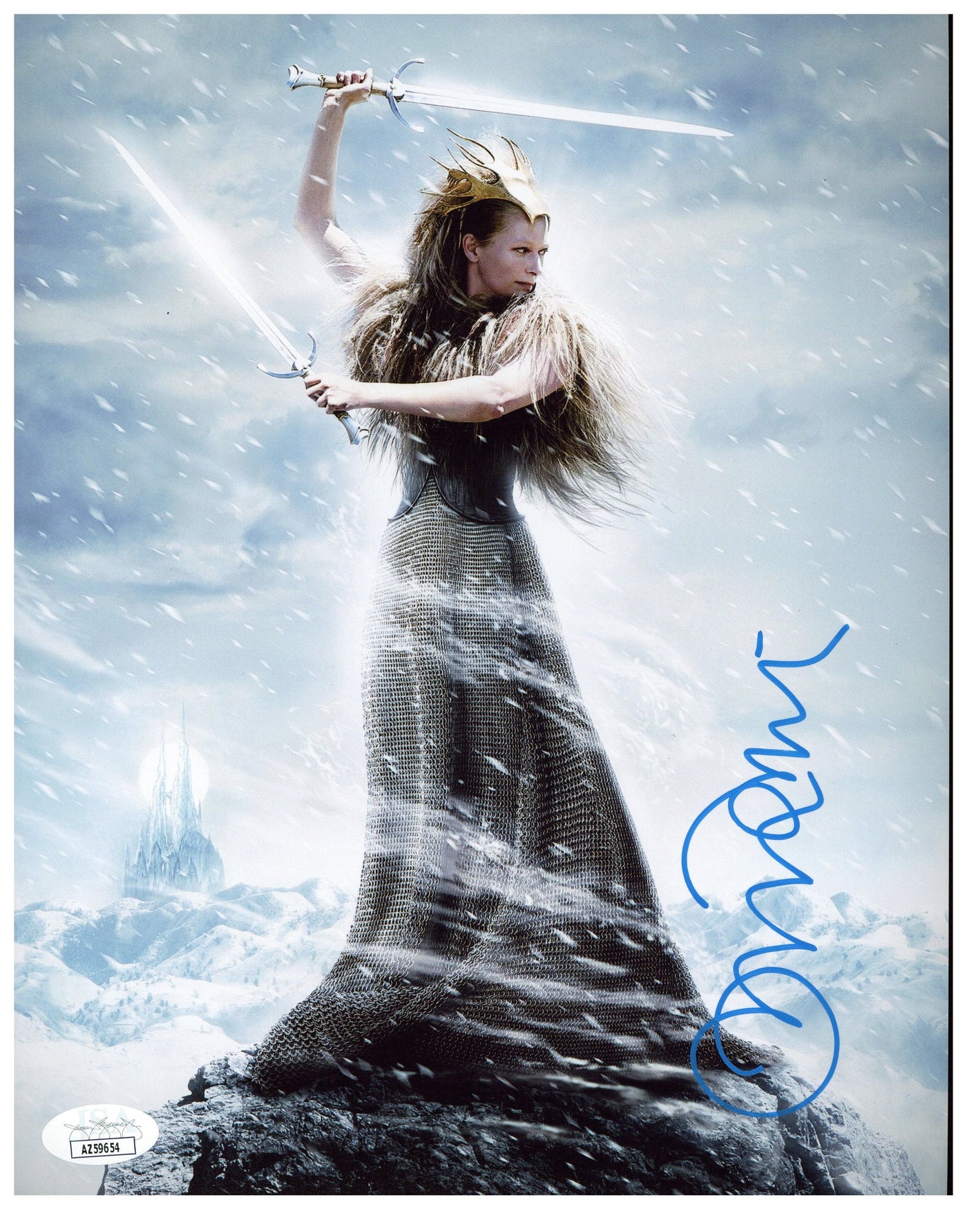 Tilda Swinton Signed 8x10 Photo The Chronicles of Narnia Autographed JSA COA