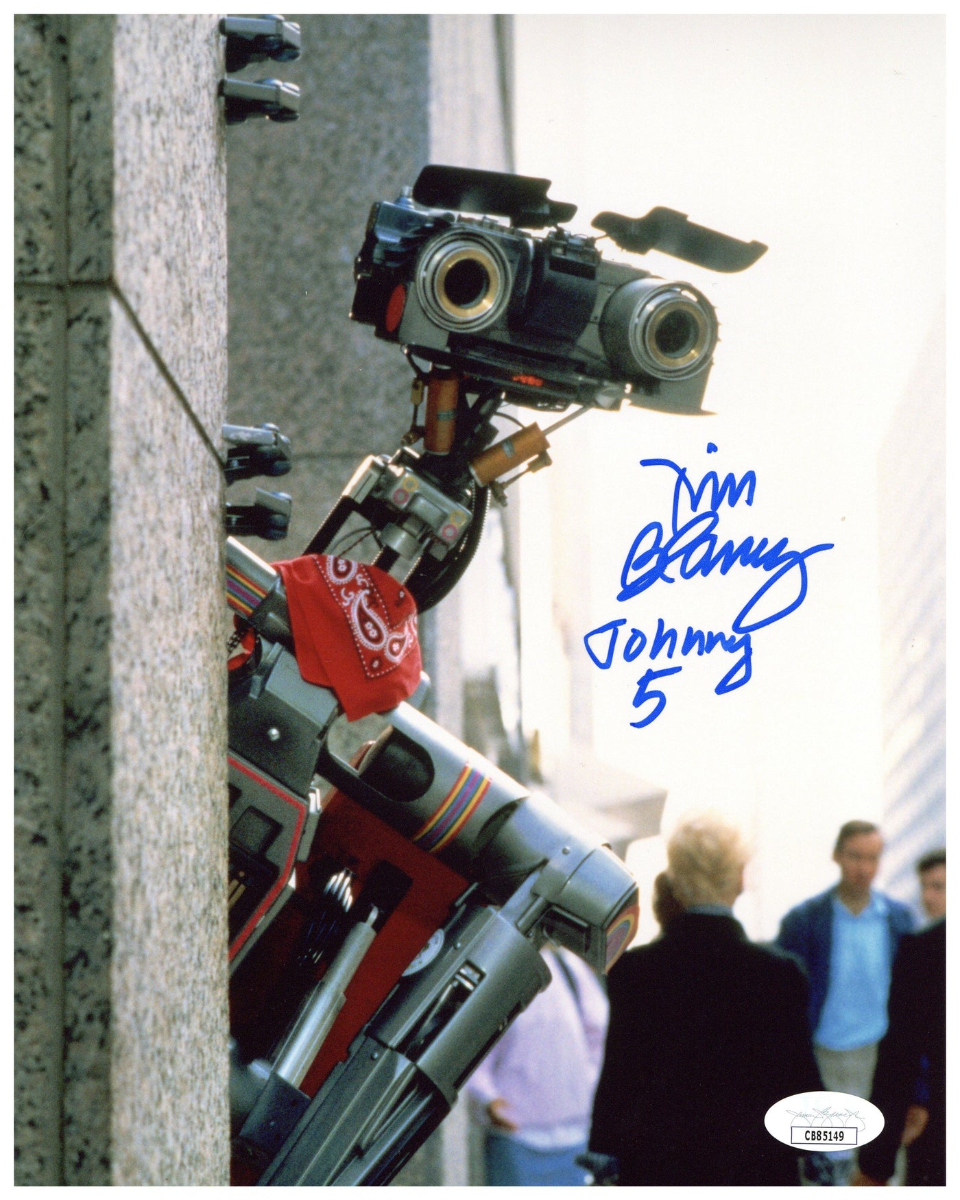 Tim Blaney Signed 8x10 Photo Short Circuit Johnny 5 Autographed JSA COA 2