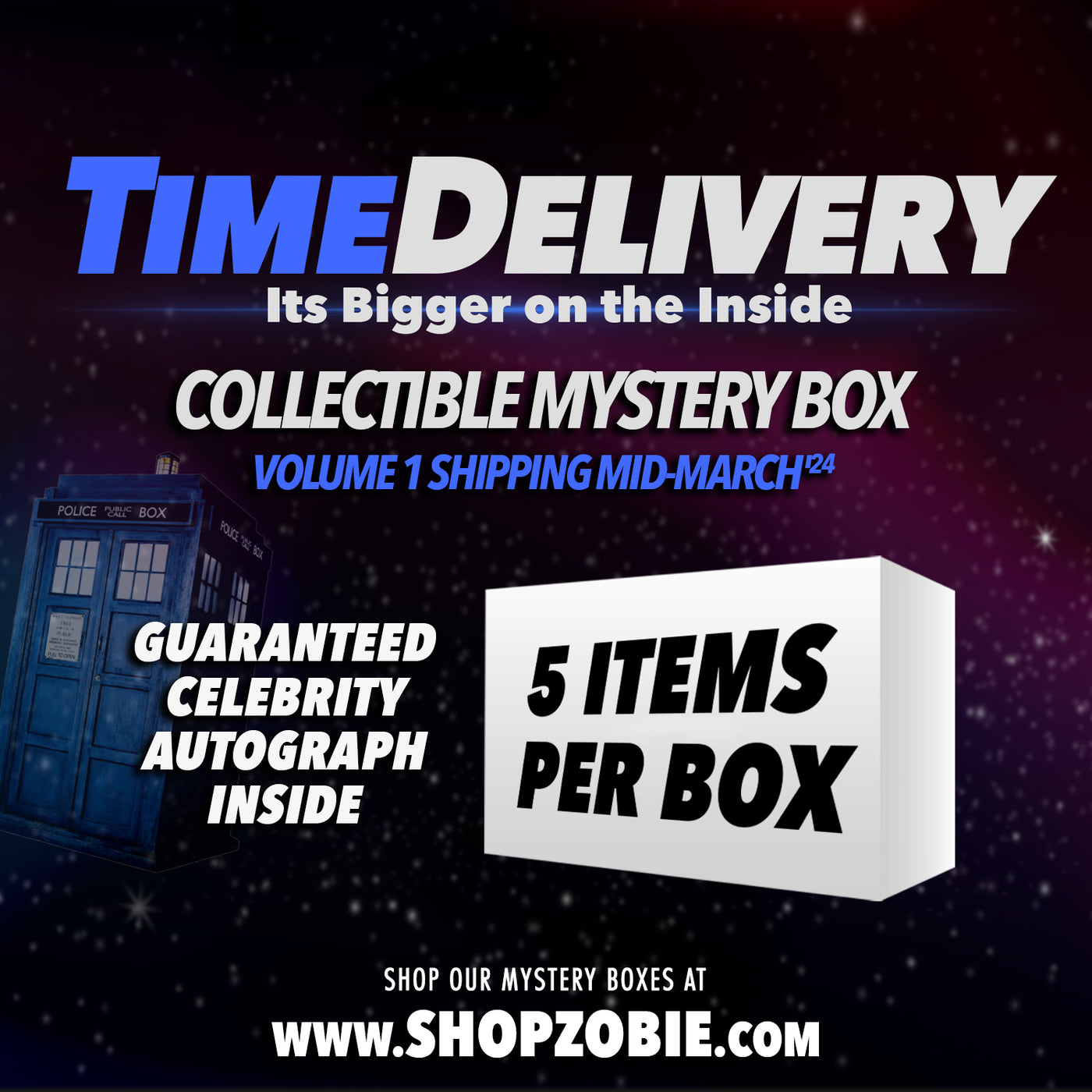 Time Delivery Collector's Box (Vol. 1) - Limited Edition & Exclusive