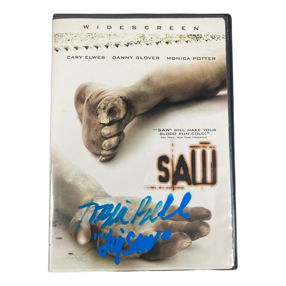 Tobin Bell Signed SAW DVD Jigsaw Horror Autograph - JSA COA