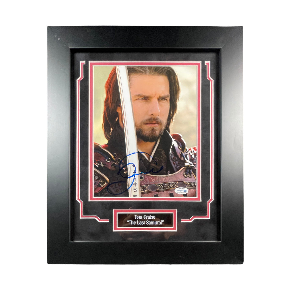 Tom Cruise Signed 8x10 Framed Photo The Last Samurai Autographed Authentic ACOA