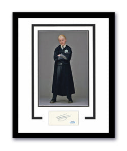 Image of Tom Felton Signed 11x14 Framed Harry Potter Draco Malfoy Autographed ACOA 3