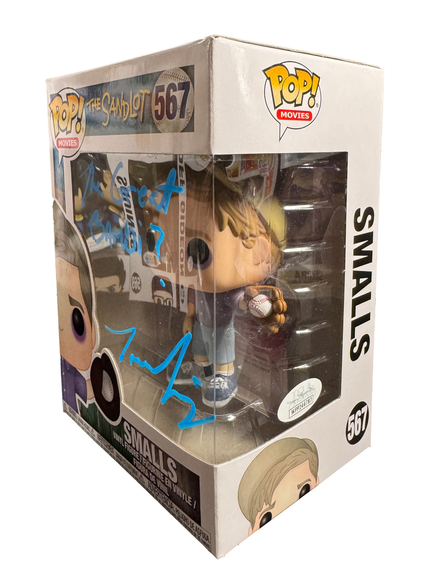 Tom Guiry Signed Funko Pop The Sandlot Smalls Autographed JSA COA