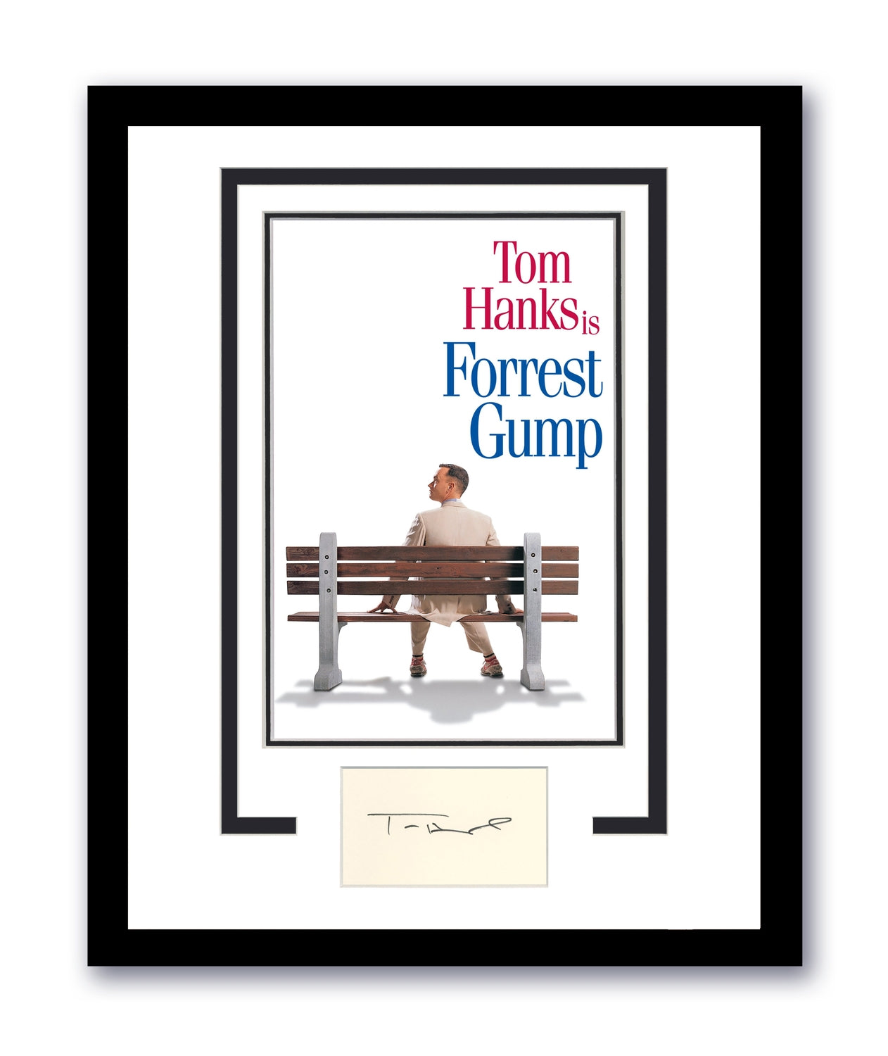 Tom Hanks Autographed Signed Cut 11x14 Framed Forrest Gump ACOA