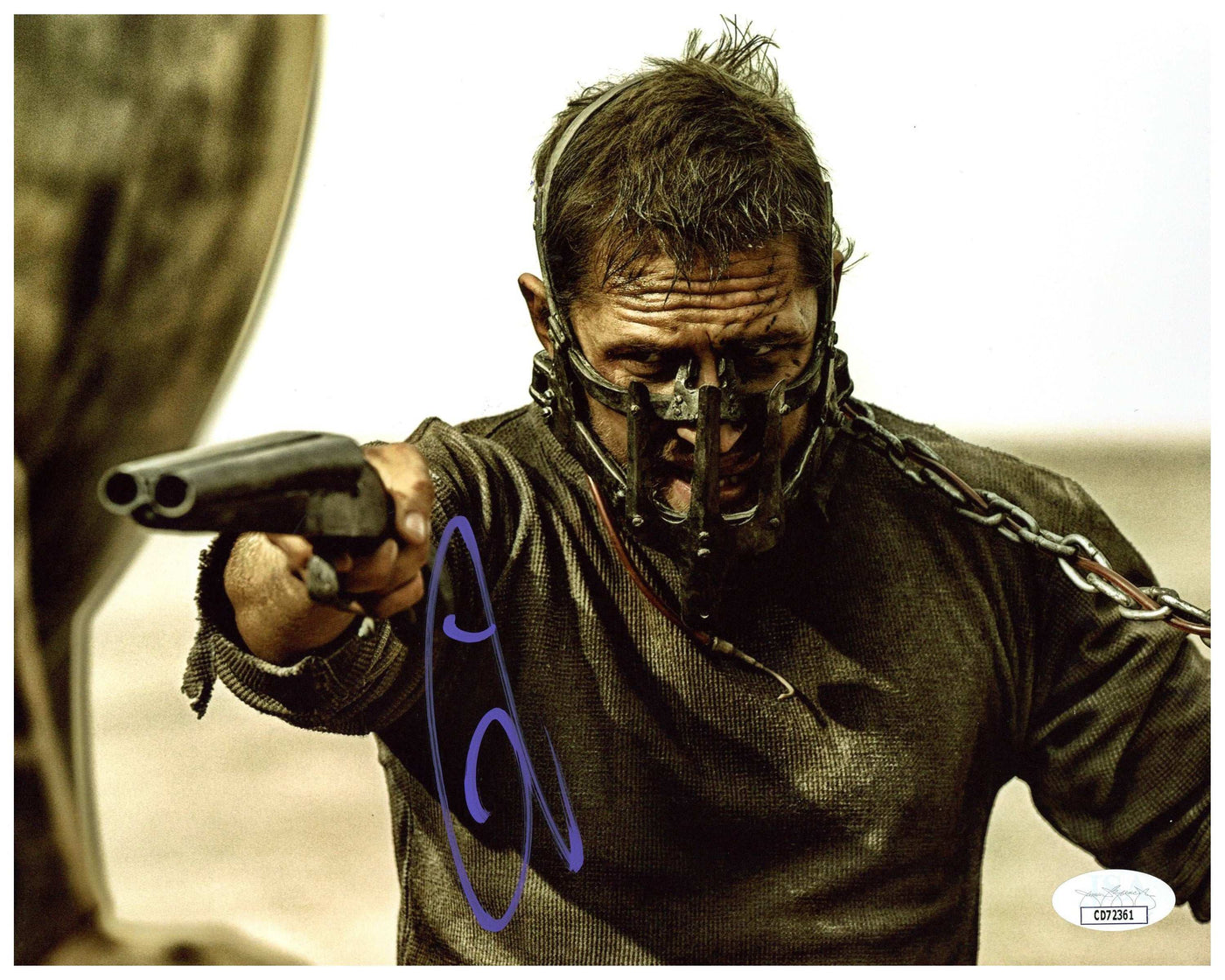 Tom Hardy Signed 8x10 Photo Mad Max Authentic Autographed JSA COA 7