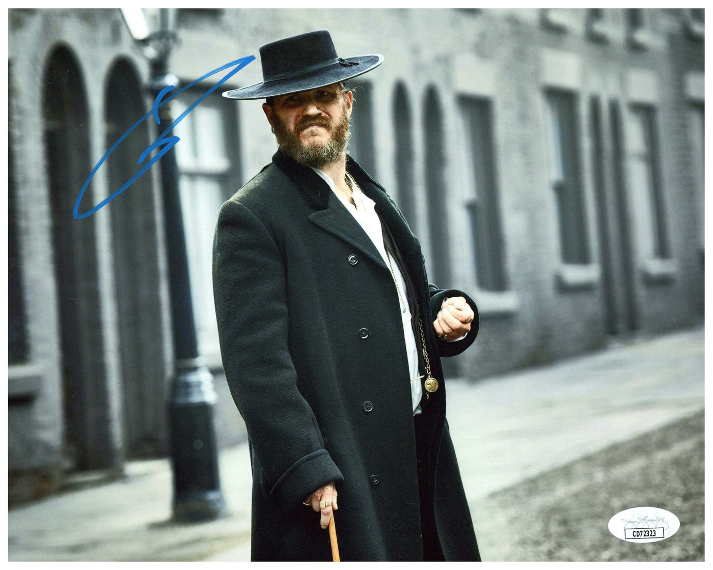 Tom Hardy Signed 8x10 Photo Peaky Blinders Autographed JSA COA 3
