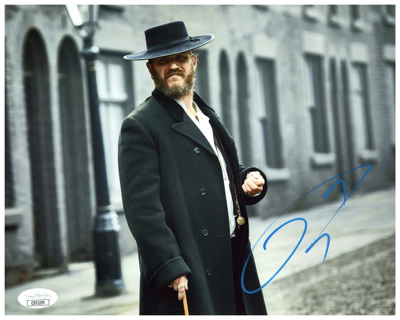 Tom Hardy Signed 8x10 Photo Peaky Blinders Autographed JSA COA 4