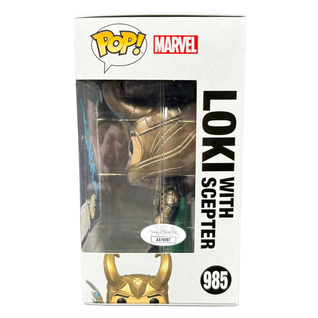 Tom Hiddleston 2024 Marvel Loki Pop w/ COA