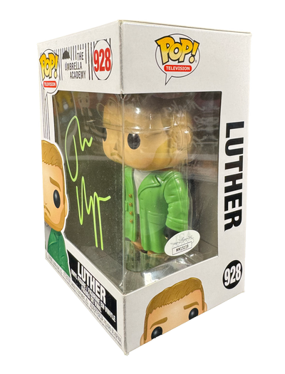 Tom Hopper Signed Funko Pop The Umbrella Academy Luther JSA COA