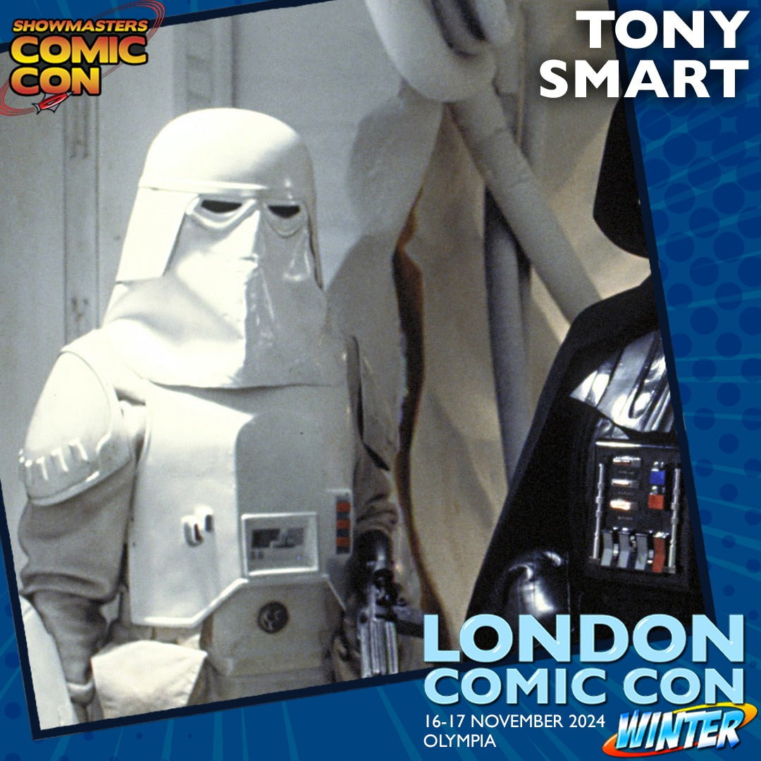 Tony Smart Official Autograph Mail-In Service - London Comic Con Winter 2024