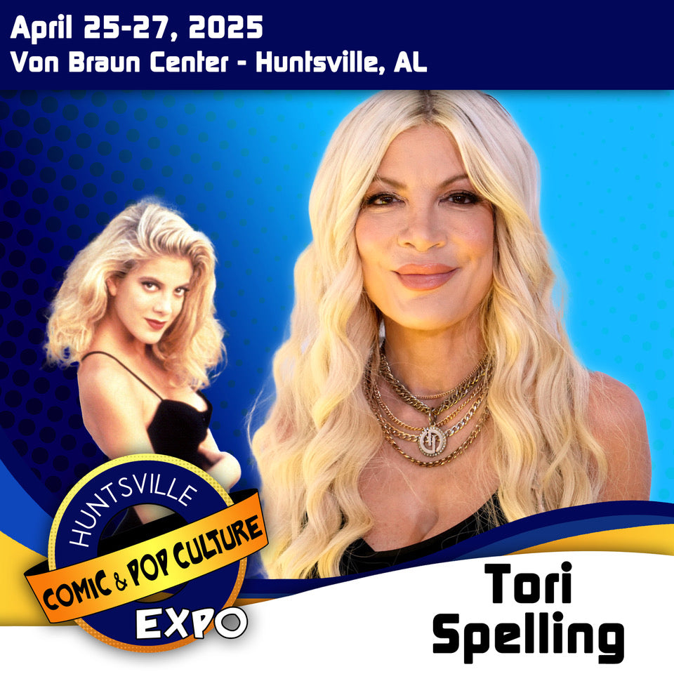 Tori Spelling Official Autograph Mail-In Service - Huntsville Expo 2025