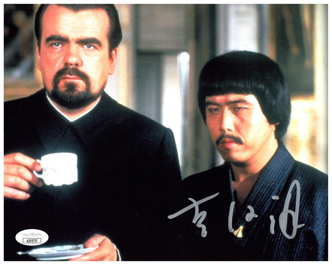 Toshiro Suga Signed 8x10 Photo Moonraker Cha Autographed JSA COA