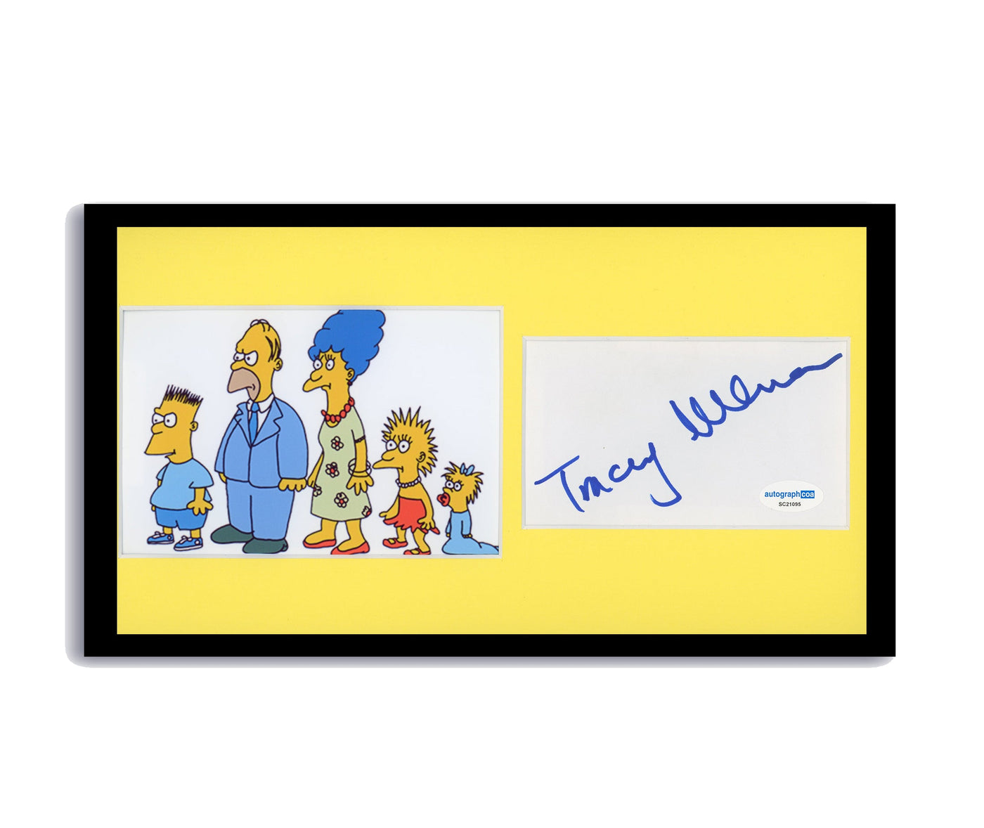 Tracey Ullman Signed 7x12 The Simpsons Shorts Autographed AutographCOA