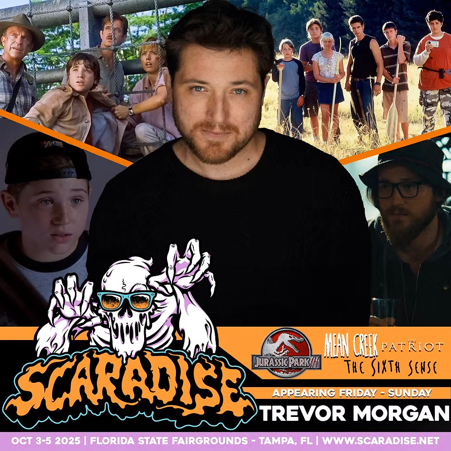 Trevor Morgan Official Autograph Mail-In Service - Scaradise 2025