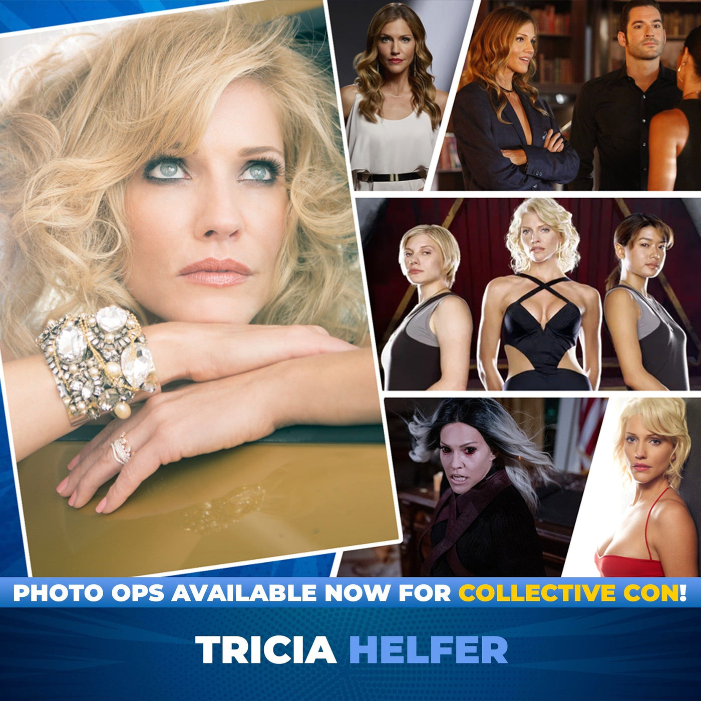 Tricia Helfer Official Autograph MailIn Service Collective Con 2025